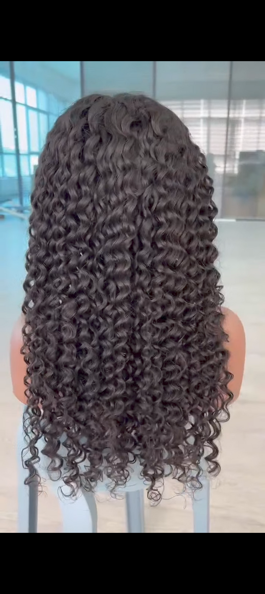 Curly Lace Frontal Wig