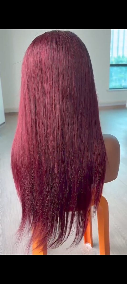 #99j Straight Lace Frontal Wig